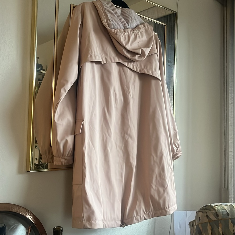 Zara Blush Pink Rain Jacket - Picture 5 of 6
